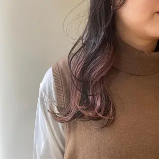 ミディアム カラー ヘアアレンジ ウルフカット モデル募集中!ミカのヘアスタイル
