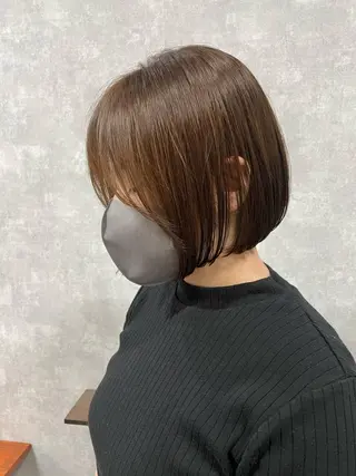 ショート モテ髪/ボブ/ショー ト/アダチフウトのヘアスタイル