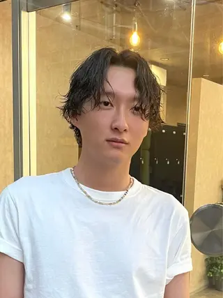 パーマ メンズ ✂︎メンズ特化船橋 パーマ優希のヘアスタイル