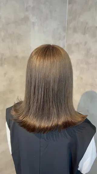 ミディアム カラー ヘアアレンジ ブリーチなしの達人 🌈KAITOのヘアスタイル