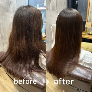セミロング 西形 希望のヘアスタイル