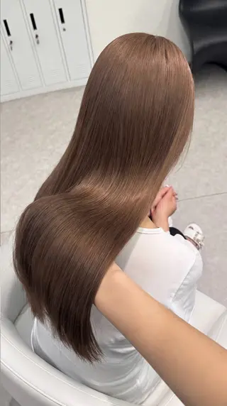 ロング カラー ✨髪質改善縮毛矯正✨ 二上裕太のヘアスタイル