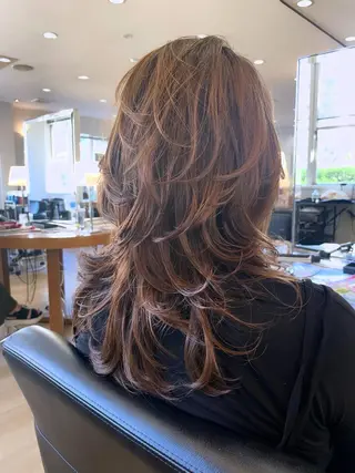 ミディアム カラー 小酒井 智洋のヘアスタイル
