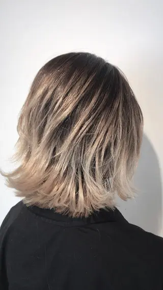 ショート カラー ヘアアレンジ Cecilhair セシルヘアー神戸元町のヘアスタイル