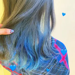 ミディアム カラー 新宿駅近♡個室 ♡関口三都季🌜のヘアスタイル