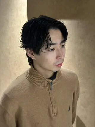パーマ メンズ walt hayatoのヘアスタイル