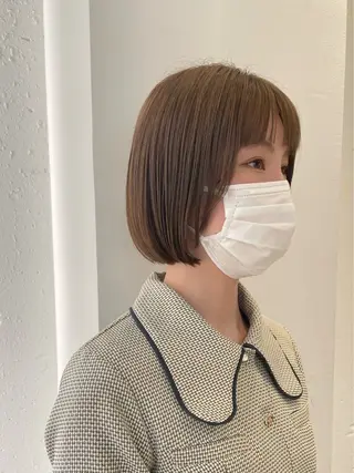 ショート カラー 福島kico ナカウチのヘアスタイル