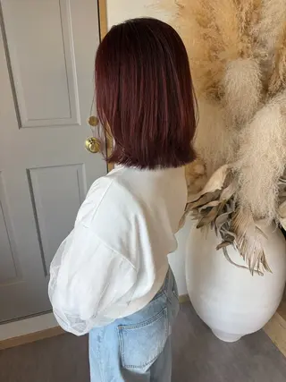 ミディアム カラー 内野 友貴のヘアスタイル