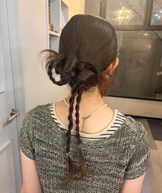 ヘアアレンジ ★透明感カラー MIYU⋆.ೃ࿔*:のヘアスタイル