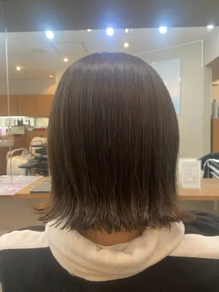 ミディアム 🫧透明感カラー🫧 佐野花苗[新宿]のヘアスタイル