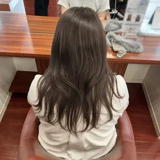 ロング ❤️スダユキナ❤️ 髪質改善水素カラーのヘアスタイル
