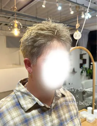 カラー メンズ 🍊暖色/ボブ chihiro🌼ོのヘアスタイル