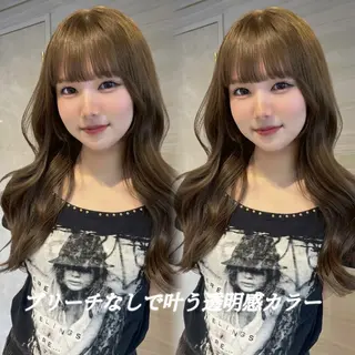 ロング カラー 🎀りな🎀透明感 カラー特化大宮のヘアスタイル