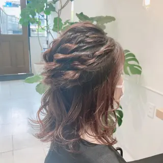 ヘアアレンジ 神田 菜々子のヘアスタイル