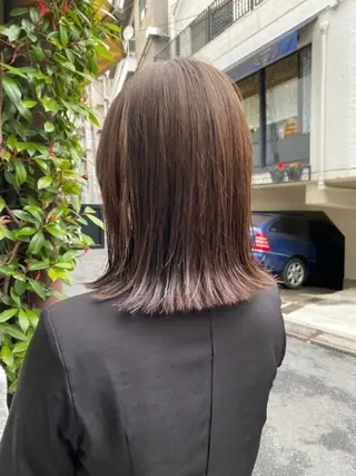 ミディアム 柳(ユウ)/表参道 ✨️モデル募集中✨️のヘアスタイル