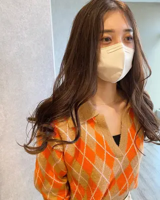 ショート カラー パーマ メンズ キッズ マツエク・マツパ 山本 銘子のヘアスタイル
