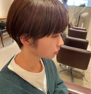 ショート minatsu 東京の技術を京都でのヘアスタイル