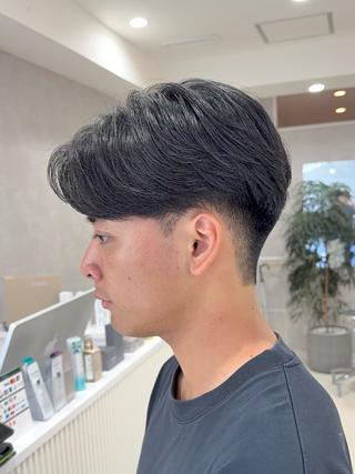 ショート パーマ メンズ 【東北メンズヘア1 位受賞🥇】本間祐太のヘアスタイル