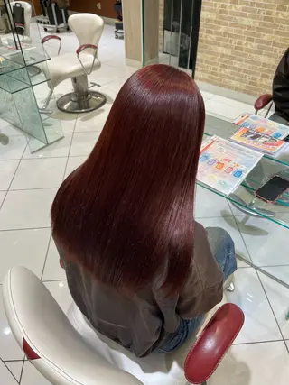 ロング カラー 髪質改善美容師 鈴木のヘアスタイル