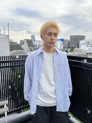 ショート メンズ 松坂 真衣のヘアスタイル