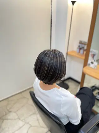 ショート カラー 松山弘樹/ 佐倉/髪質改善のヘアスタイル