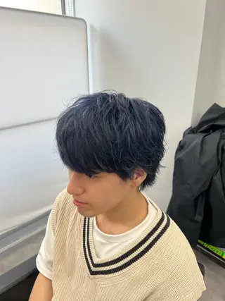 カラー メンズパーマ北千住 学生人気No.1登坂のヘアスタイル