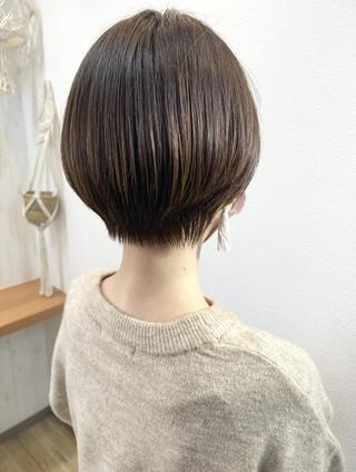 ショート ンジハ えみのヘアスタイル