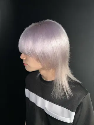 ミディアム 🎀ブリーチカラー 🎀なつのヘアスタイル