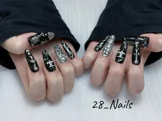 ロング 28nails .thaoのネイルデザイン