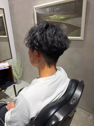 メンズ 透明感/暖色カラー いっきのヘアスタイル