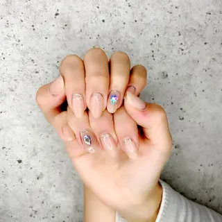 セミロング カラー パーマ ヘアアレンジ メンズ キッズ ネイル マツエク・マツパ アイブロウ Salon Ｋのネイルデザイン