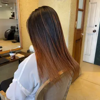 カラー 中村 龍輝のヘアスタイル