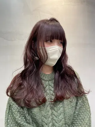 カラー 田代 さつきのヘアスタイル