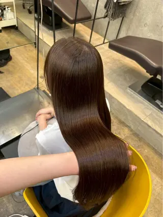 ミディアム カラー ブラウンカラー特化/ 艶✖️上品/修生のヘアスタイル