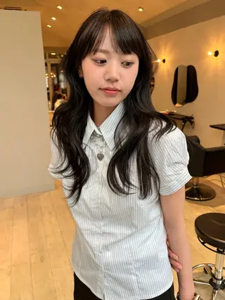 ロング miyu/天神/ ブリーチなし透明感のヘアスタイル