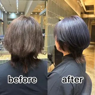 ショート カラー ✵髪質改善 レイヤー 佐藤琉好✵のヘアスタイル