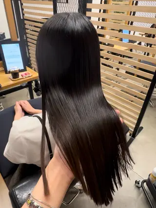 ロング カラー 🎀好印象を作る🎀 平沢🤍のヘアスタイル