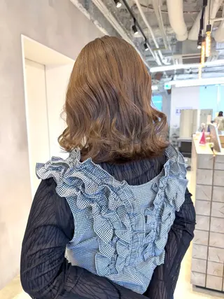 ミディアム カラー ブリーチ特化🌻 ショート/akaneのヘアスタイル