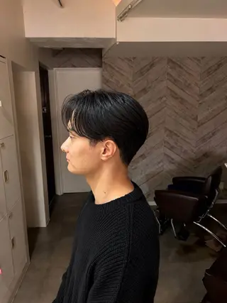 ショート メンズ 押川 新太朗のヘアスタイル