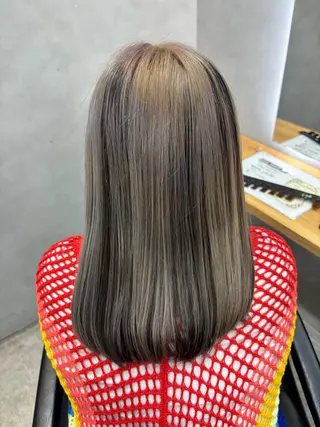 ミディアム 透明カラー✨️ みた ももかのヘアスタイル