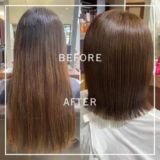 ミディアム カラー ✂️ママ美容師✂️ カワノのヘアスタイル