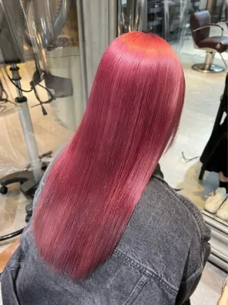 ロング カラー 🎀ハイトーン・艶 カラー HANA🎀のヘアスタイル