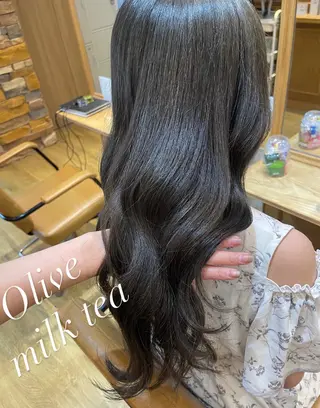 ロング カラー 髪復元🌸ケアカラー 新宿🌸shukaのヘアスタイル