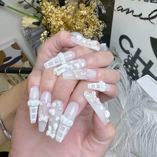 ネイル princess スカルプ専門店のネイルデザイン