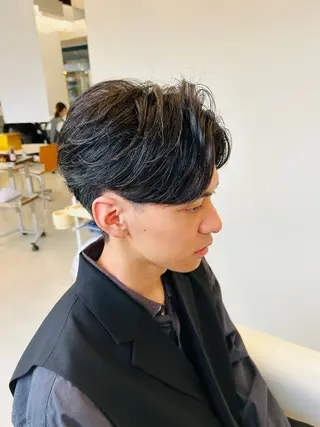 メンズ 河田 日和のヘアスタイル