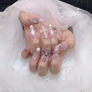 ネイル HANA 長さだしのネイルデザイン