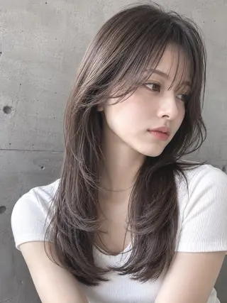 ミディアム MODE K’s西宮 JR西宮のヘアスタイル
