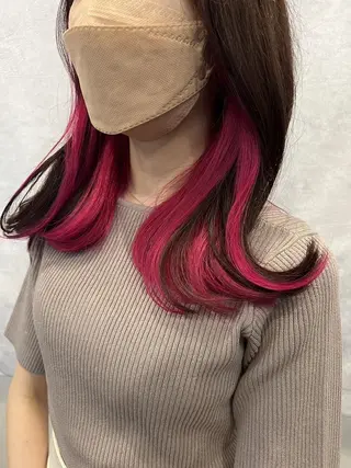 セミロング fiti 港南台店のヘアスタイル