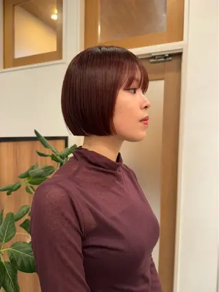ショート カラー 穂乃香 BEAUTRIUMのヘアスタイル