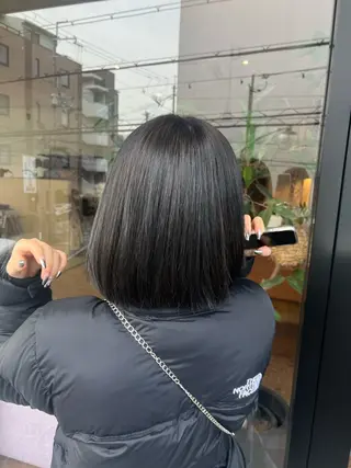 カラー linna / 高槻 /透明感カラーのヘアスタイル